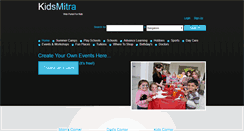 Desktop Screenshot of kidsmitra.com